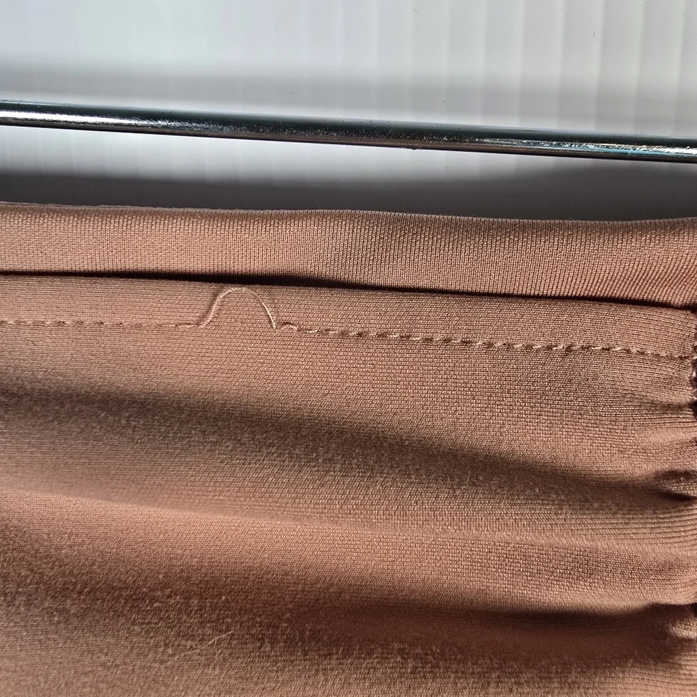 NIKE Women DriFit Studio Wrap Power High Rise Tights W Wrap Tie RoseGold Size XS